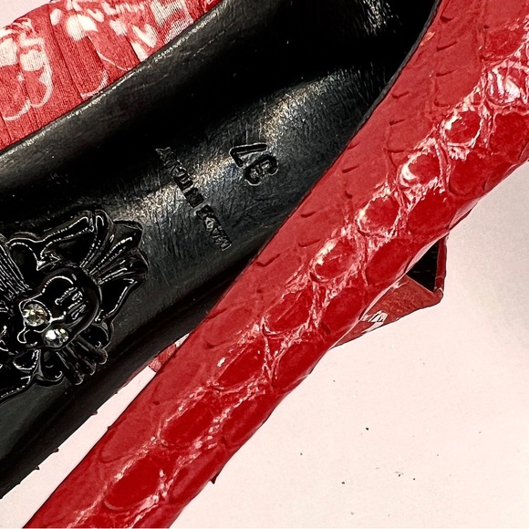 Philippe Plein GoldJunge heels - Picture 5 of 6